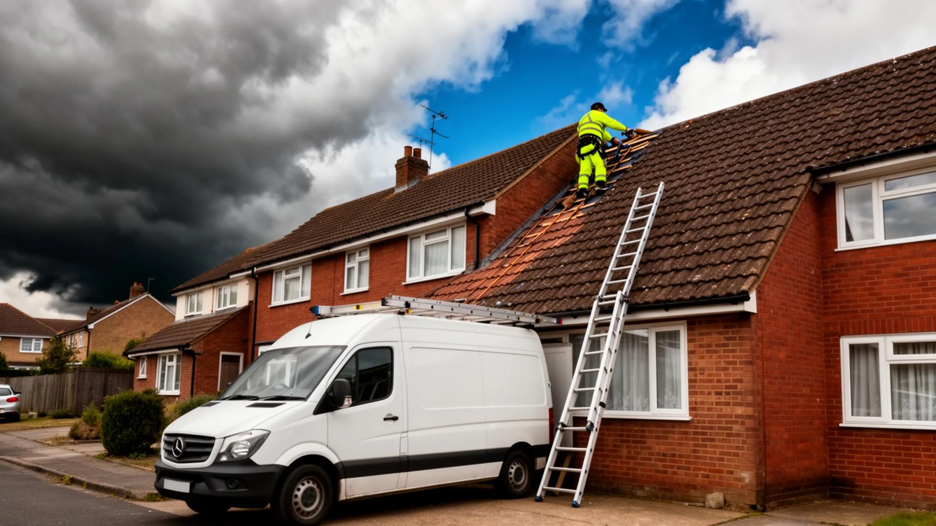 Emergency roof repairs in Southend by Weather Storm Roofing